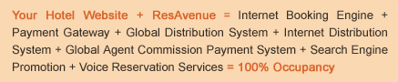 Internet Booking Engine, Payment Gateway, Global Distribution System, Internet Distribution System, Global Agent Commission Payment System, Search Engine Promotion, Voice Reservation Services