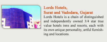 Lords Hotels, Surat and Vadodara, Gujarat