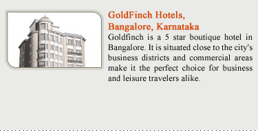 GoldFinch Hotels, Bangalore, Karnataka