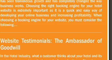 Website Testimonials: The Ambassador of Goodwill