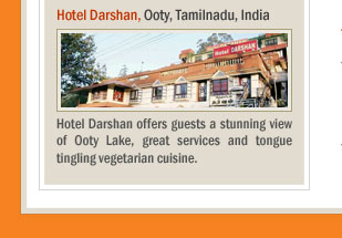 Hotel Darshan, Ooty, Tamilnadu, India  