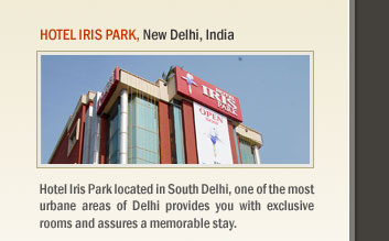 Hotel Iris Park, New Delhi, India