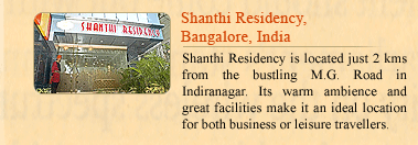Shanthi Residency, Bangalore, India