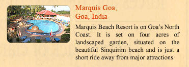 Marquis Goa, India