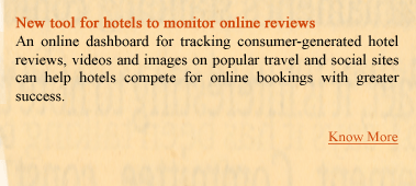 New tool for hotels to monitor online reviews