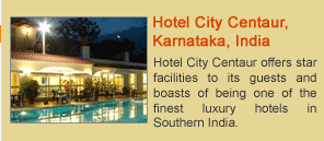 Hotel City Centaur, Karnataka, India