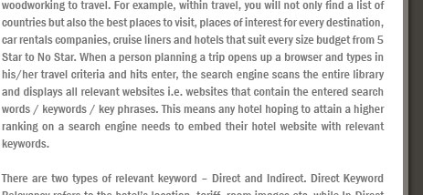 Attaining Higher Ranking on Search Engines