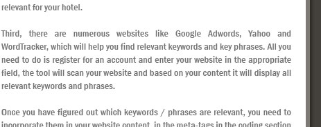 Attaining Higher Ranking on Search Engines