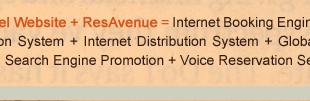 Internet Booking Engine, Payment Gateway, Global Distribution System, Internet Distribution System, Global Agent Commission Payment System, Search Engine Promotion, Voice Reservation Services