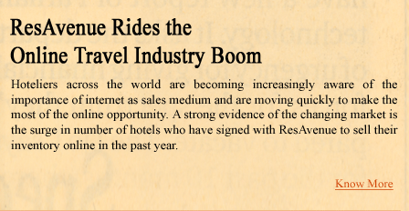 ResAvenue Rides the Online Travel Industry Boom