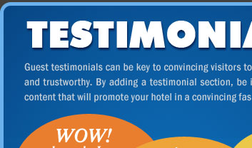 Testimonials, the Great Guest Converter