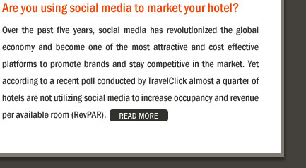 Are you using social media to market your hotel?