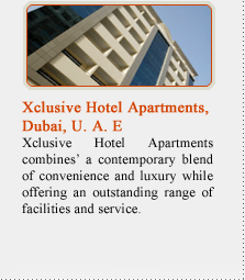 Xclusive Hotel Apartments, Dubai, U. A. E