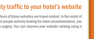 8 SEO tips that will help drive quality traffic to your hotel’s website