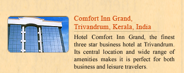 Comfort Inn Grand, Trivandrum, Kerala, India