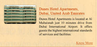 Dunes Hotel Apartments, Dubai, United Arab Emirates