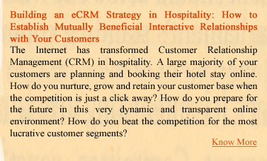 Building an eCRM Strategy in Hospitality: How to Establish Mutually Beneficial Interactive Relationships with Your Customers