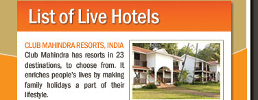List of Live Hotels