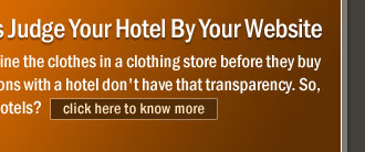 How Potential Guests Judge Your Hotel By Your Website