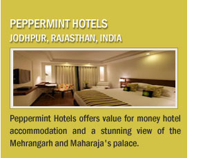 Peppermint Hotels, Jodhpur, Rajasthan, India