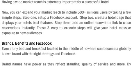 500 million and growing people use Facebook, do you really need more reasons to jump on the Facebook marketing bandwagon? 