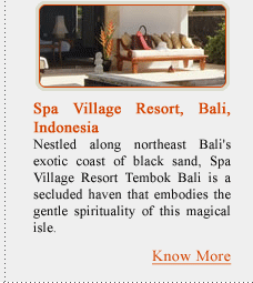 Spa Village Resort, Bali, Indonesia