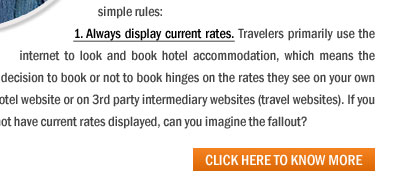 Simple Rules that can increase your Share of the Sizeable Summer Traveler Market