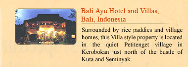 Bali Ayu Hotel & Villas, Bali, Indonesia