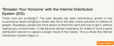 Broaden Your Horizons with the Internet Distribution System (IDS)