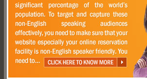 Attract & Get Reservations from Non-English Speaking Guests 