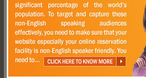 Attract & Get Reservations from Non-English Speaking Guests 