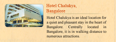 Hotel Chalukya, Bangalore