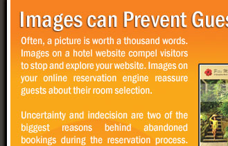 Images can Prevent Guest from Abandoning Reservations 