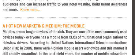 A Hot New Marketing Medium: The Mobile