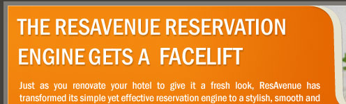 The ResAvenue Reservation Engine Gets A  Facelift