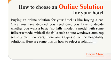 How to choose an online solution for your hotel