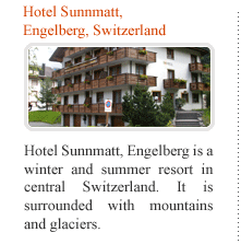 Hotel Sunnmatt, Engelberg, Switzerland