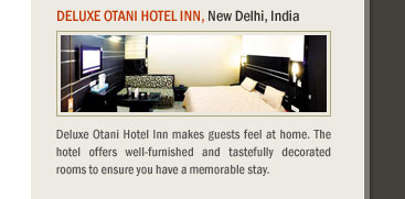 Deluxe Otani Hotel Inn, New Delhi, India