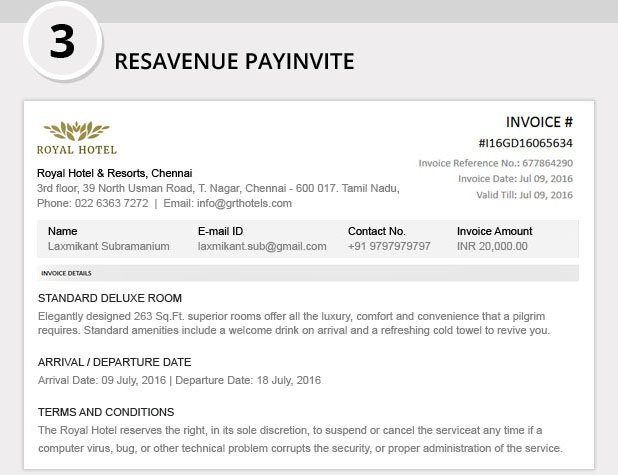 Resavenue Payinvite