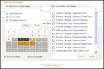 An Advanced Search engine that enables guests to search for packages, specific rooms etc