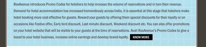 Configure Promo Codes To Maintain Customer Loyalty & Increase Booking Volumes