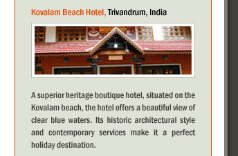 Kovalam Beach Hotel, Trivandrum, India