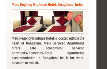 Mels Regency Boutique Hotel, Bengaluru, India